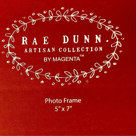 NEW Rae Dunn MERRY CATMAS - Cute Ceramic 5 x 7 Photo/Picture Frame - Picture 5 of 5